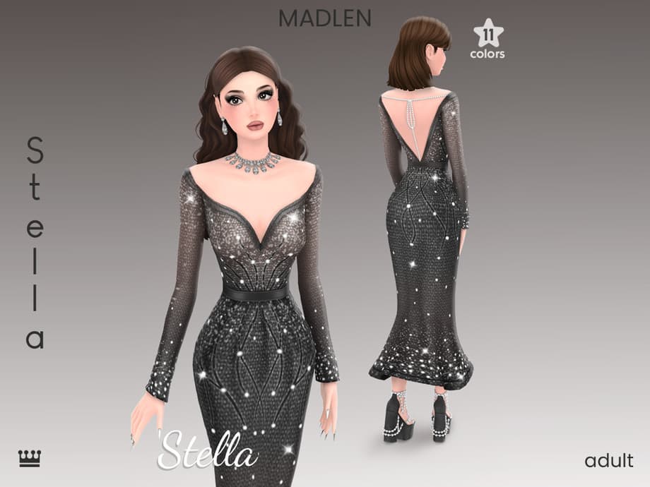 Скриншот мода Платье Stella Dress